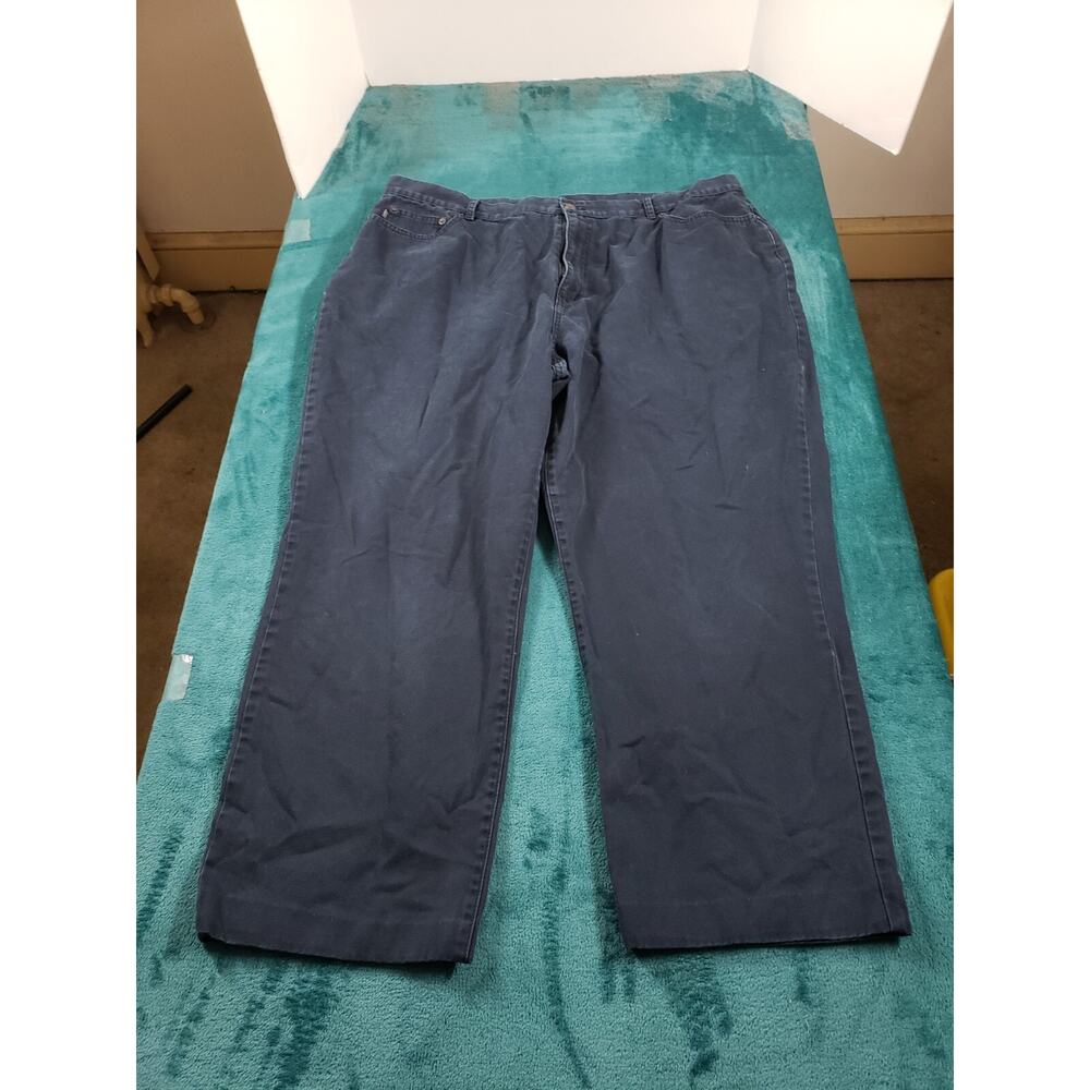 Lauren Ralph Lauren Dark Blue Ankle & Cropped Jeans